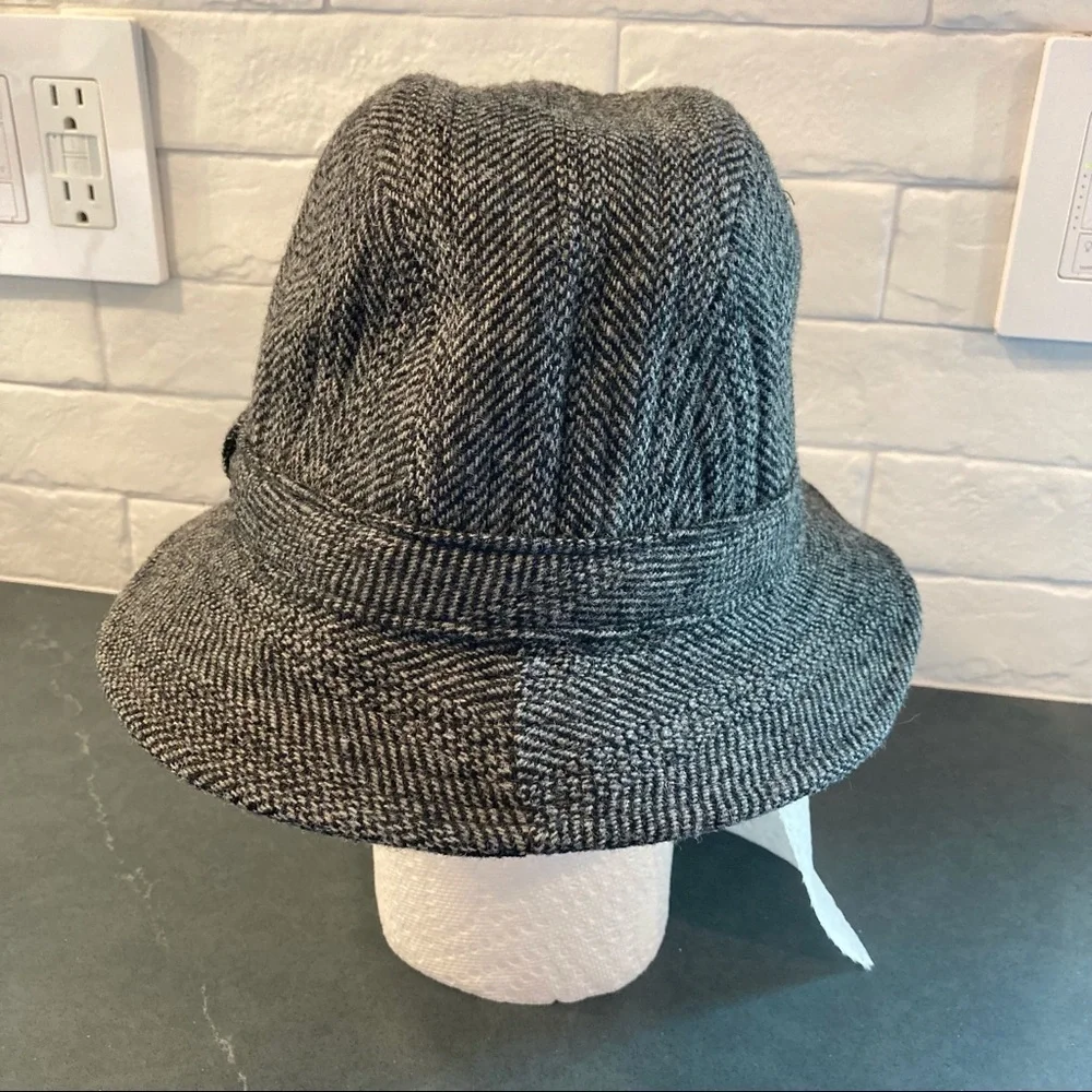 Vintage Pendleton sz Large wool fedora herringbone pattern